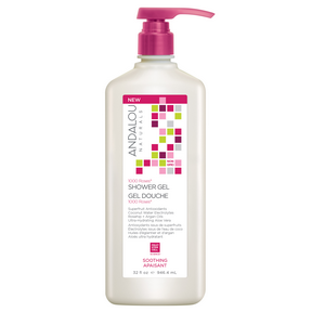 Andalou naturals 1000 roses soothing shower gel 946ml