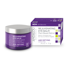 Andalou naturals - baume pour les yeux alternatif au rétinol à base de plantes rajeunissant anti-âge 13 g.