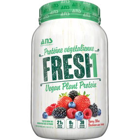 Ans performance - fresh1 protéine végétalienne baies de bonheur 907 g