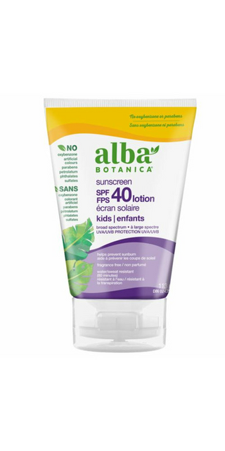 Alba botanica - very emolli creme solaire enfants spf40 113 ml