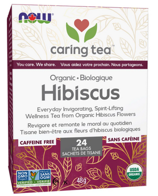Now - thé à l’hibiscus biologique 24x48g