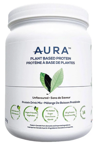 Aura - nutrition protéines végétales - non aromatisées 500 g