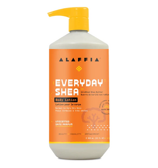 Alaffia - lotion pour le corps karité quotidien - sans parfum 950 ml