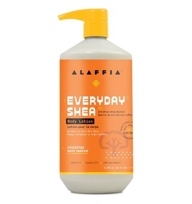 Alaffia everyday - lotion pour le corps karité quotidien - sans parfum 950 ml