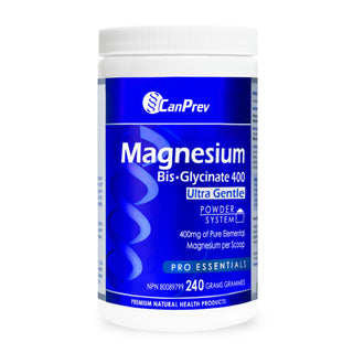 Canprev - magnesium bis-glycinate 400 powder 240g