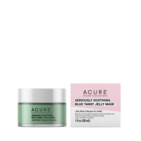 Acure - masque à la gelée de tanaisie bleue sérieusement apaisant 30 ml.
