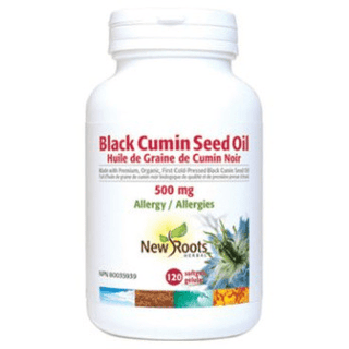 New roots - cumin noir huile de graine bio 500 mg