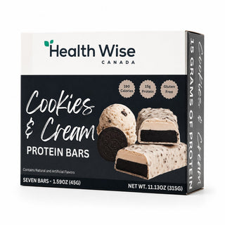 Health wise - Barre divine biscuit & creme - 7 barres