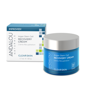 Andalou naturals - crème de récupération de cellules souches d'argan clear skin 50 ml.