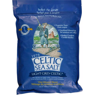 Celtic sea salt - Gros sel de mer gris pale, sac refermeable