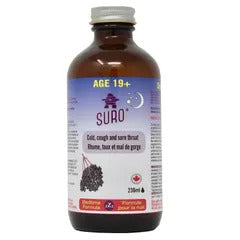 Suro - Sirop de sureau de nuit bio (19 ans+) - 236 ml