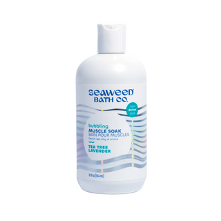 The seaweed bath co. - bain moussant - arbre à thé lavande 354 ml.
