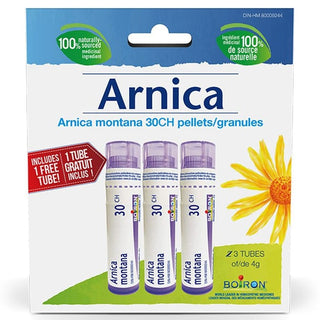 Boiron - Arnica 30ch emballage plastique - 3 tubes