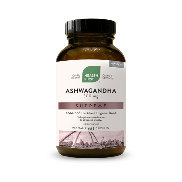 Health first Ashwagandha, 300 mg · 60 capsules