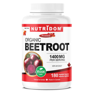 Nutridom - Betterave biologique 1400 mg  - 180 vcaps
