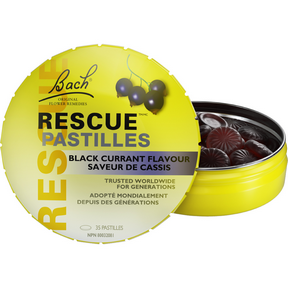 Bach - Rescue® pastilles, saveur de cassis - 35 pastilles