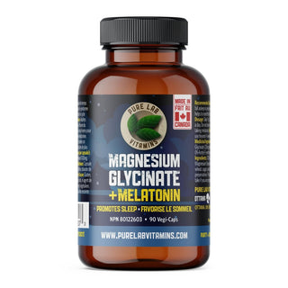 Pure lab - magnesium glycinate + melatonin 90s
