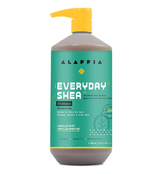 Alaffia - shampooing karité quotidien - vanille-menthe 950 ml