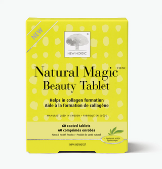 New nordic - natural magic tablette de beauté 60 comprimés enrobés