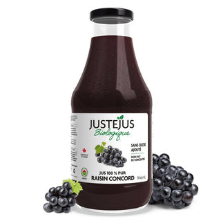 Just juice - Jus de raisin concorde  bio - 1l