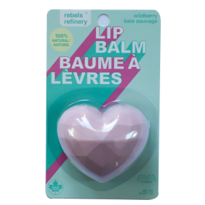 Rebels refinery - baume à lèvres coeur rose baies sauvages  7 g.