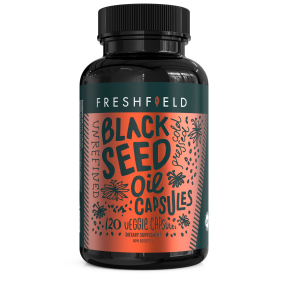 Freshfield - huile de graines noires 120 vcaps.