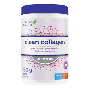Genuine health - Collagène pur bovin : sans saveur - 160g (tbd)