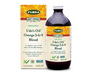 Flora - huile d'udo® mélange d'oméga 3•6•9