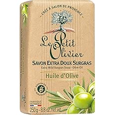 Le petit olivier - 
savon extra doux surgras : huile d'olive - 250g