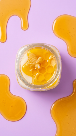 Lapō - Bougie honey milk