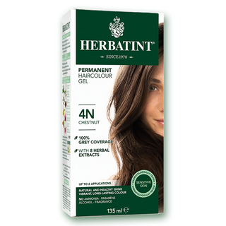 Herbatint - 4n châtain gel colorant permanent 135 ml