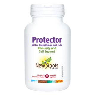 New roots - protecteur avec l-glutathion et nac 60 vcaps
