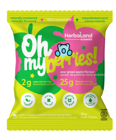 Herbaland - oh my berries! sour green apple 12 x 50 g