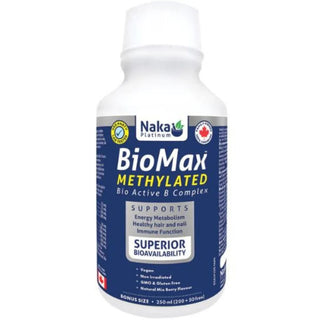 Naka - Platinum  biomax méthylées complexe bio actif b - 250ml