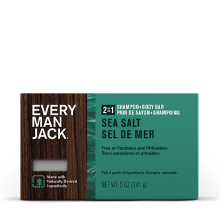 Every man jack - shampooing & barre corporelle - sel de mer 141 g