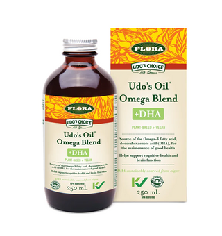 Flora - huile d’udo™ mélange d’oméga 3+6+9+dha | liquide