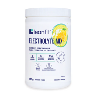 Leanfit - mélange d'électrolytes - citron 381 g.