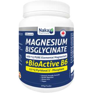 Naka - Platinum magnesium bisglycinate + b6 bioactive 15 mg