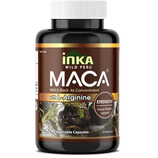 Inka wild peru  - Maca noire avec l-Arginine - 90 vcaps