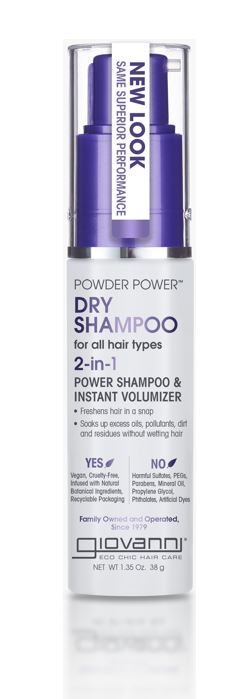 Giovanni - powder power shampooing sec et volumisant - 40 ml.