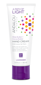 Andalou naturals - crème mains au lavande 100 ml