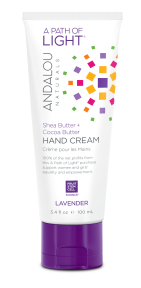 Andalou naturals - crème mains au lavande 100 ml.