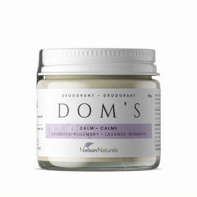 Nelson naturals - Dom's déodorant calme, lavande romarin - Pot 65g