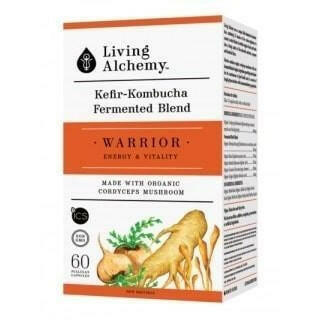 Living alchemy Guerrier Énergie et Vitalité, 60 capsules végétales