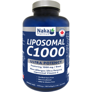Naka - Platinum liposomal c1000 - 180 gél