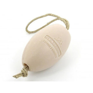 Savon de marseille - Savon écolier sur corde, fleur de coton - 240g