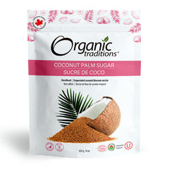 Organic traditions - Sucre de palme de coco - 454g