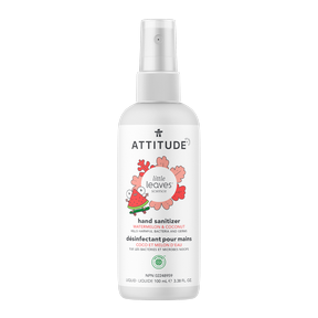 Attitude - little leaves désinfectant pour les mains, coco et melon d'eau 100 ml.