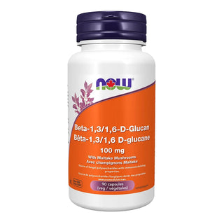 Now - Beta -1,3/1,6-D-Glucan - 90 vcaps