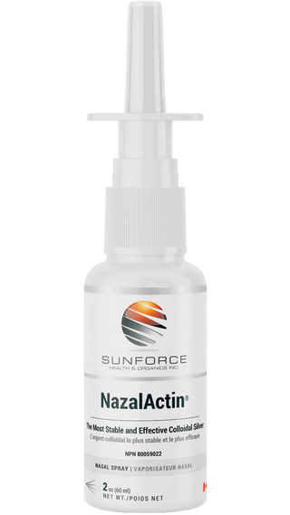 Sunforce - Nazalactin, argent colloïdal nasal - 60 ml